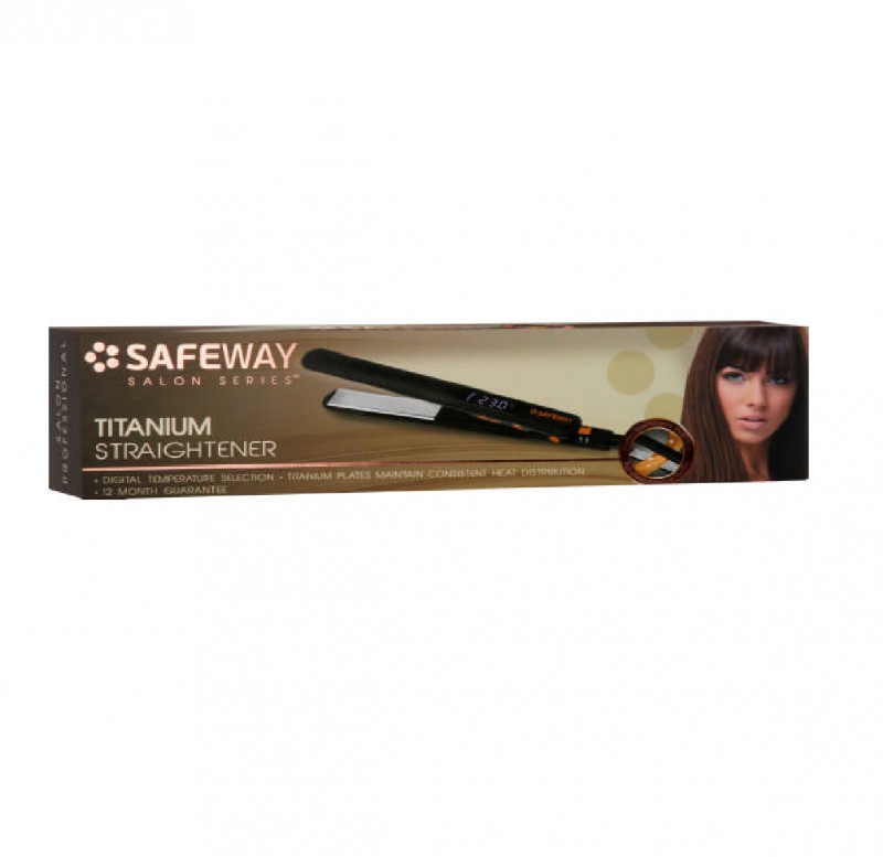 Safeway Salon Series Titanium Straightener - Brand Advisor