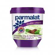 PARMALAT DOUBLE CREAM YOGHURT, CHOC MINT FLAVOUR 1KG