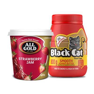 Black Cat Peanut Butter And All Gold Jam