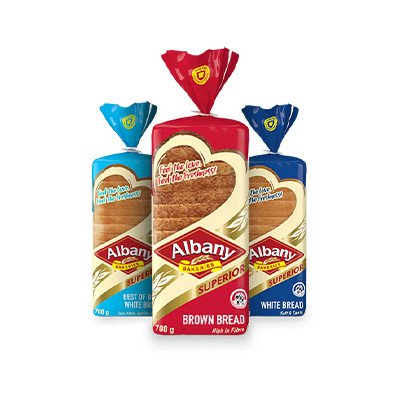 Albany Bread Range