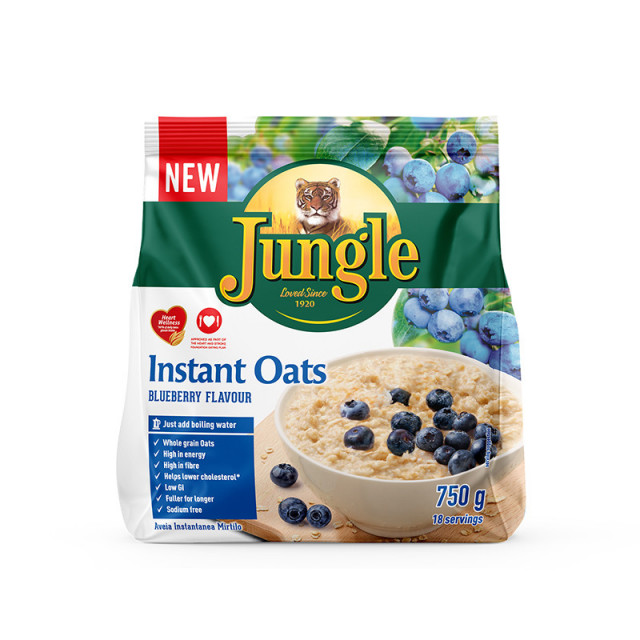 Blueberry Jungle Instant Oats 750g