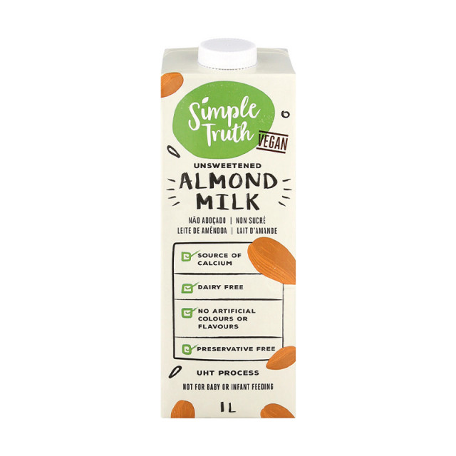 Simple Truth Unsweetened Almond Milk 1l