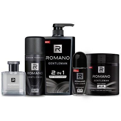 Romano Fragrance Range