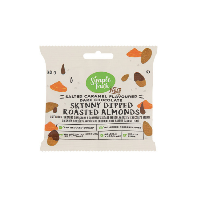 Simple Truth Skinny Dipped Almonds 30g