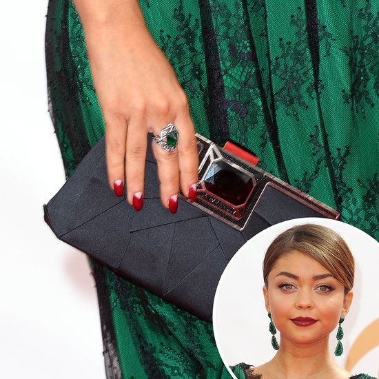 emerald-green-dress-what-color-nails-skintots