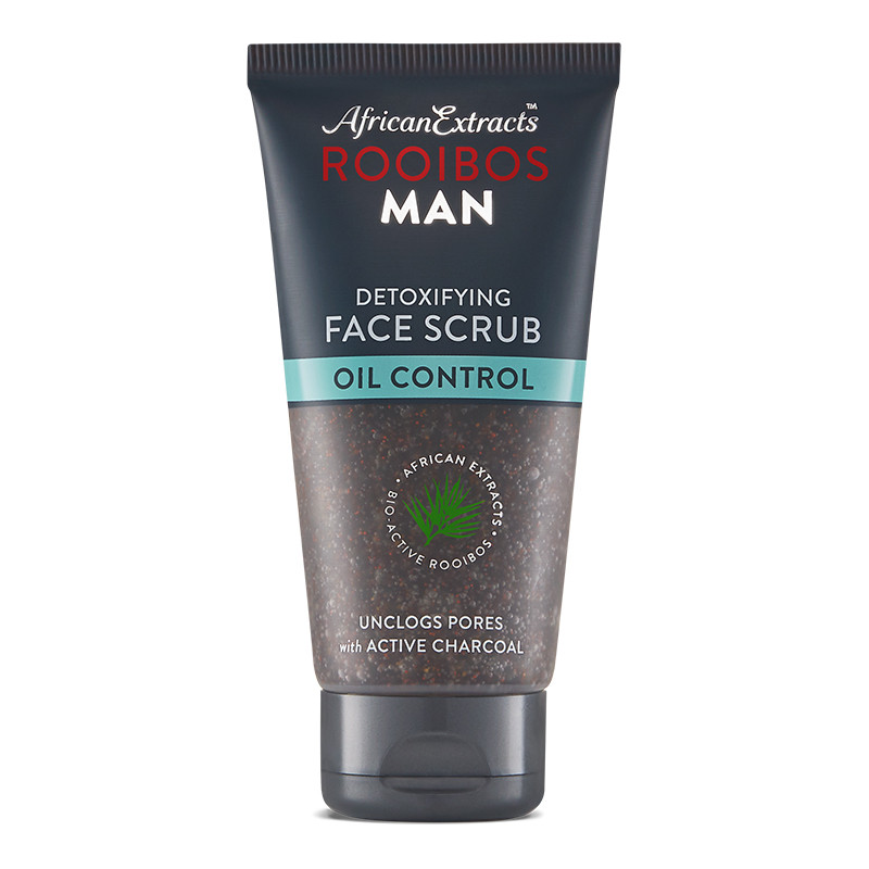 You are currently viewing African Extracts Rooibos Man Oil Control Detoxifying Face Scrub 75ml