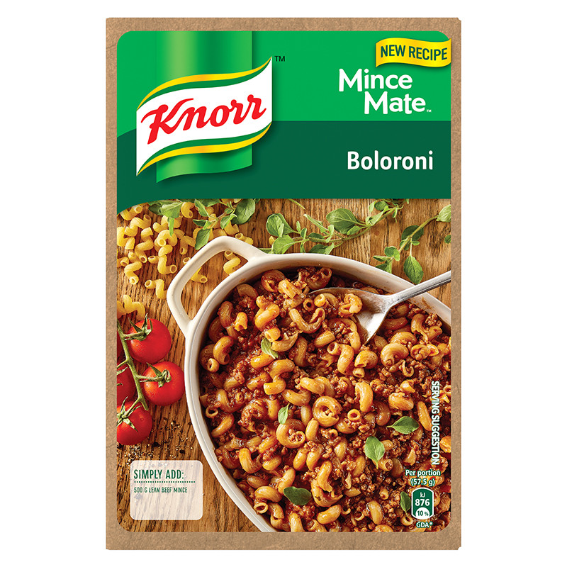 Read more about the article Knorr Mince Mate Boloroni Meal Kit