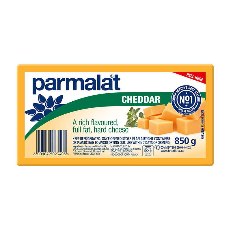 Read more about the article PARMALAT HARD CHEESE BLOCK – CHEDDAR 850G