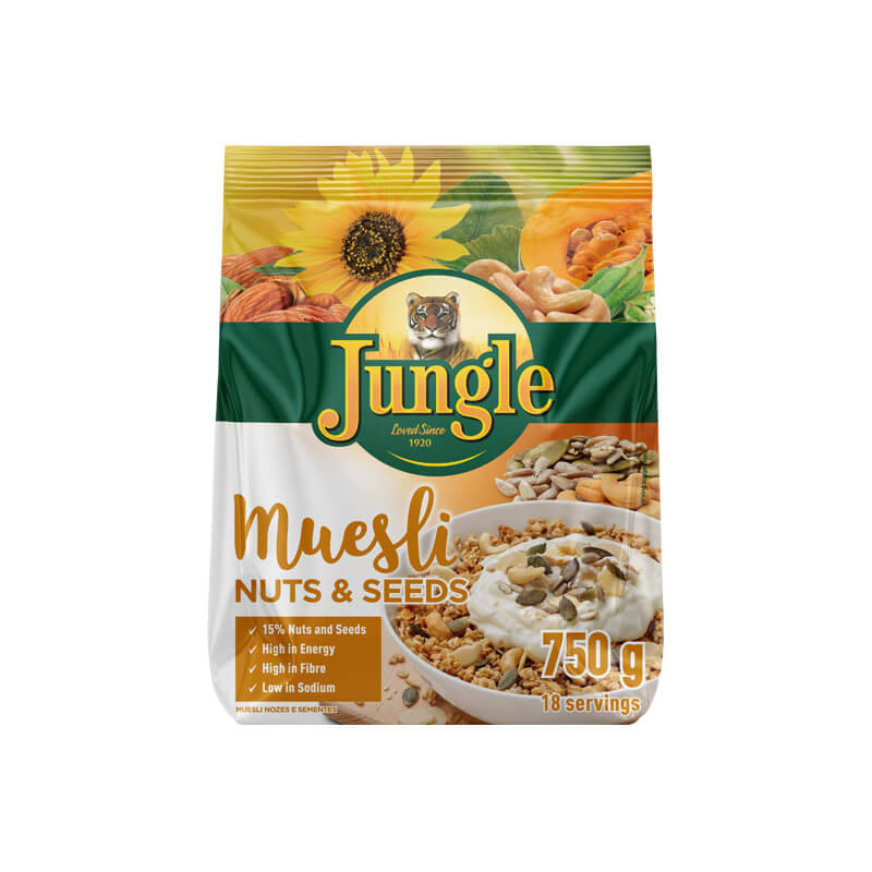 Read more about the article JUNGLE MUESLI NUTS AND SEEDS