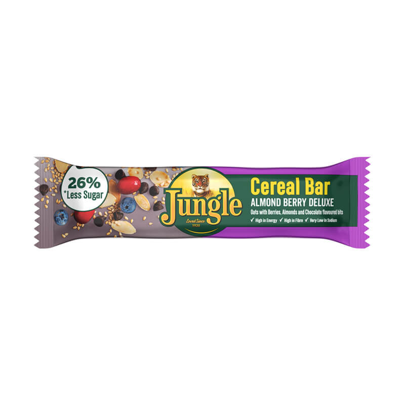 Read more about the article JUNGLE CEREAL BARS ALMOND BERRY DELUXE