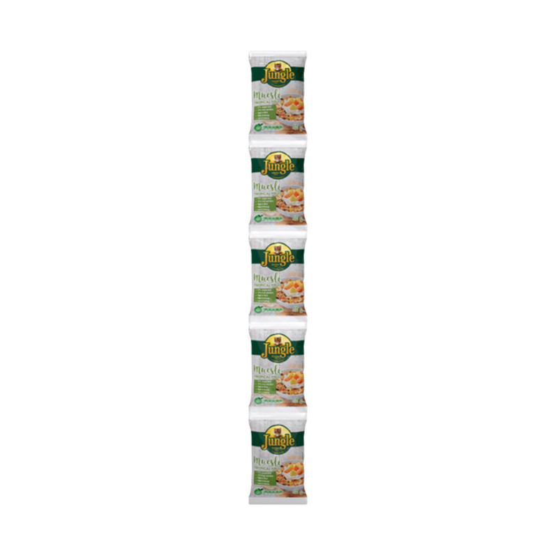 Read more about the article JUNGLE MUESLI TROPICAL STRIP PACK